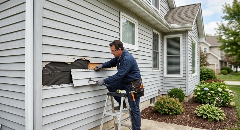 Siding Reattachment