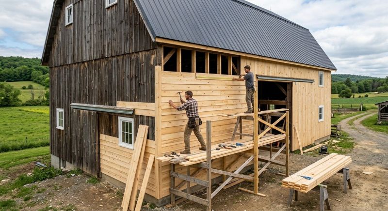 Barn Siding Installation in Bloomfield, CT