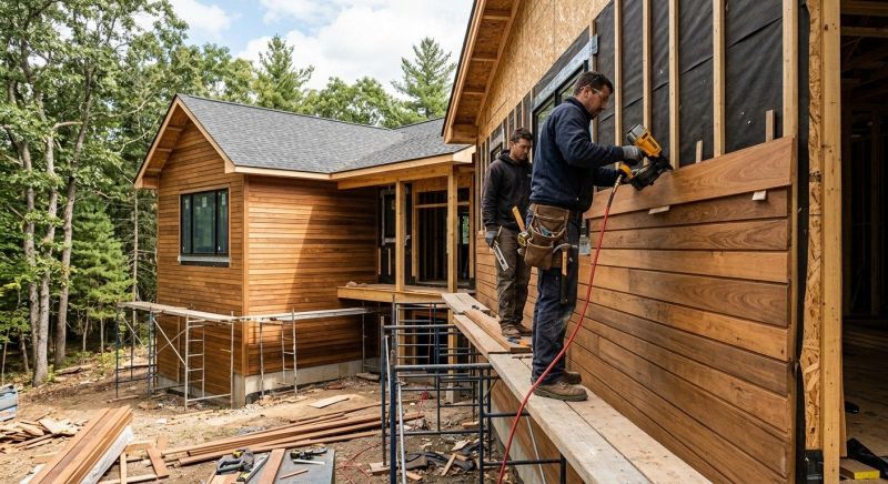 Barn Siding Installation in Cornwall Bridge, CT