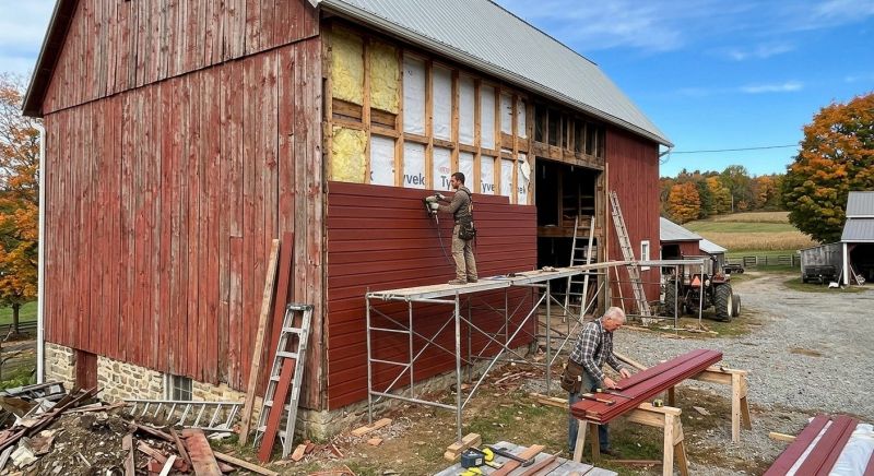 Barn Siding Replacement in Bristol, CT