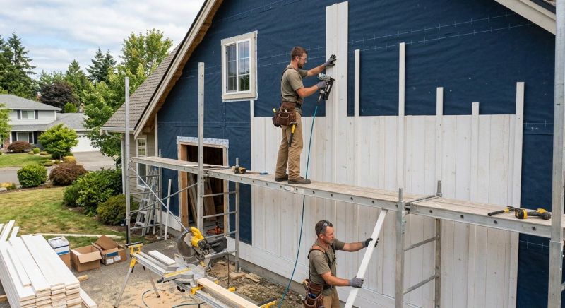 Batten Siding Installation in Harwinton, CT