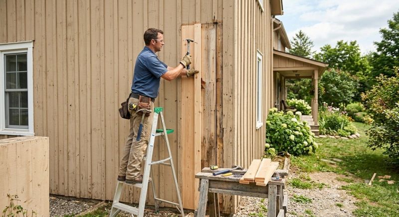 Batten Siding Repair in New Britain, CT