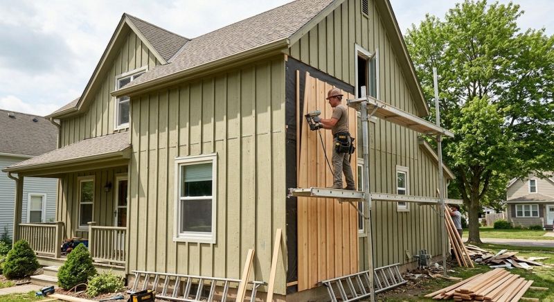 Batten Siding Repair in New Preston Marble Dale, CT