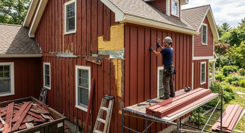 Batten Siding Repair in Wethersfield, CT