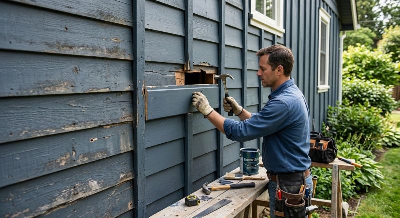 Board Siding Repair in Middlebury, CT