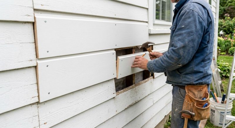 Board Siding Repair in Oakville, CT