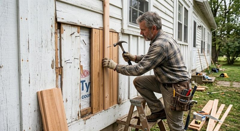 Board Siding Repair in Southington, CT