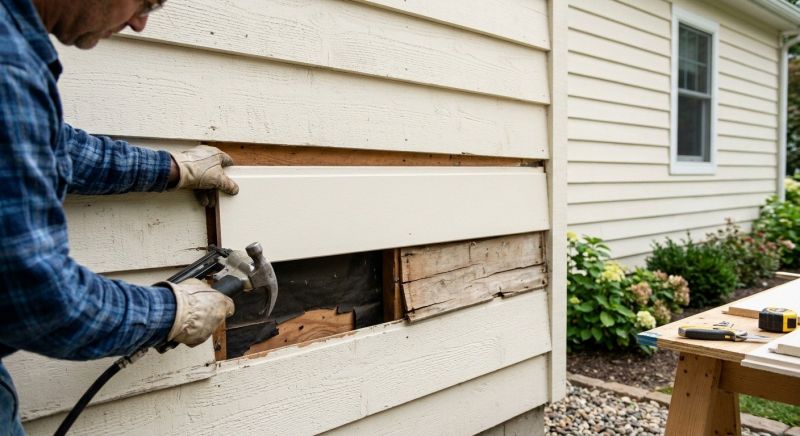 Board Siding Repair in Terryville, CT