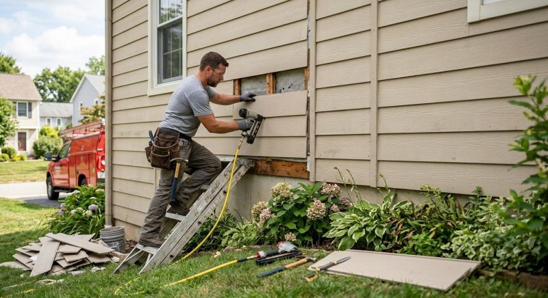 Board Siding Repair in Wethersfield, CT