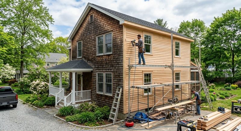 Cedar Siding Installation in Riverton, CT