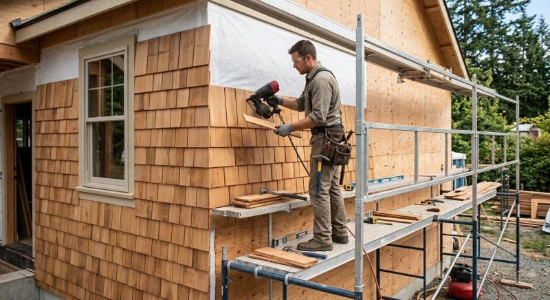 Cedar Siding Installation in Weatogue, CT