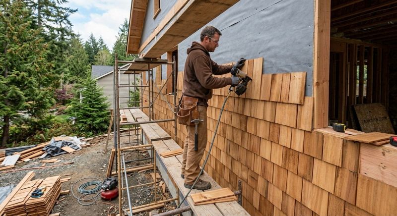Cedar Siding Installation in Wethersfield, CT