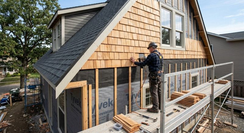 Cedar Siding Installation in Windsor, CT