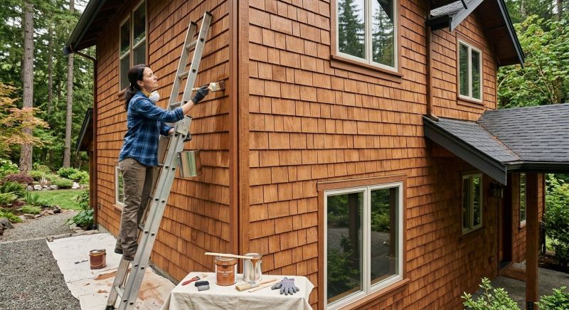 Cedar Siding Repair in Litchfield County, CT