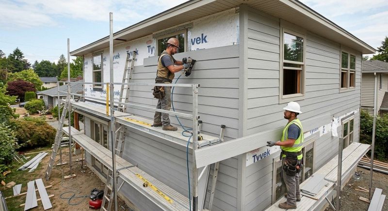 Cement Siding Installation in Woodbury, CT