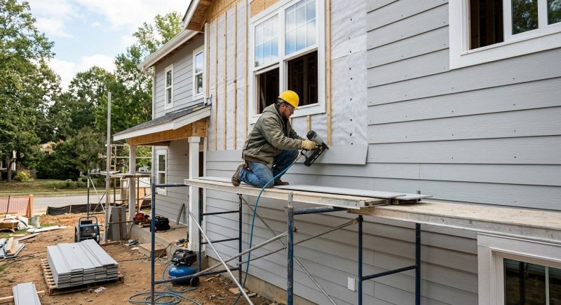 Cement Siding Replacement in West Suffield, CT