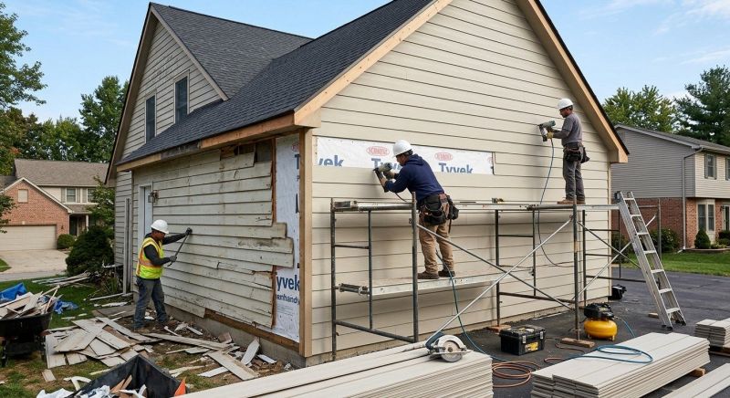 Cement Siding Replacement in Woodbury, CT