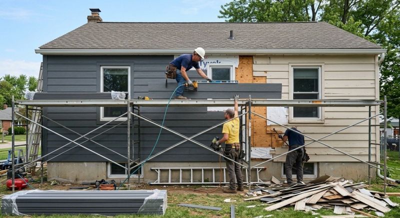Cement Siding Replacement in Woodbury, CT