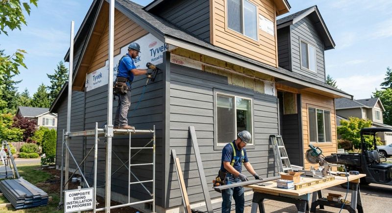 Composite Siding Installation in Roxbury, CT
