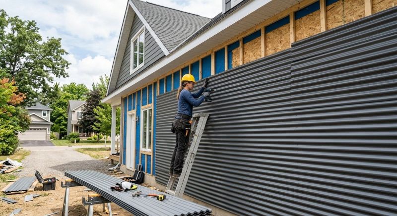 Corrugated Siding Installation in Litchfield County, CT