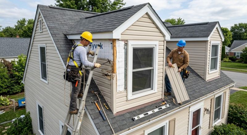 Dormer Siding Repair in Litchfield County, CT