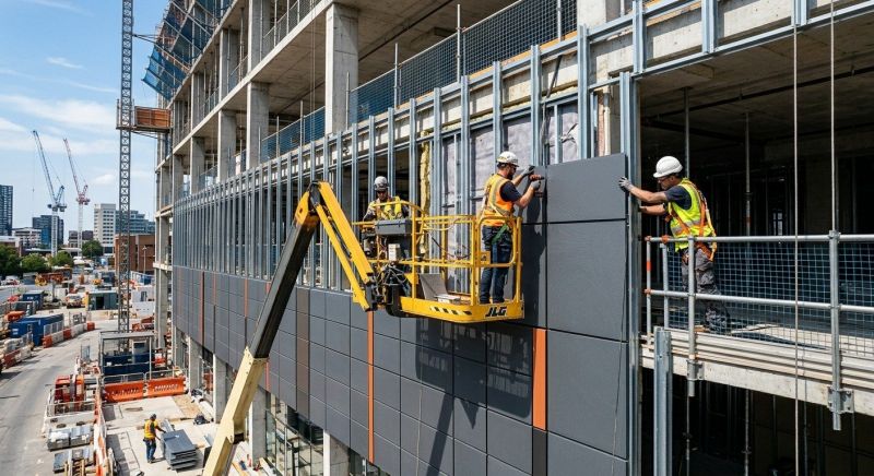 Facade Cladding Installation in Litchfield County, CT