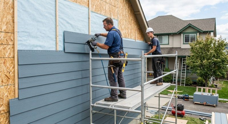 Fiber Siding Installation in Sharon, CT