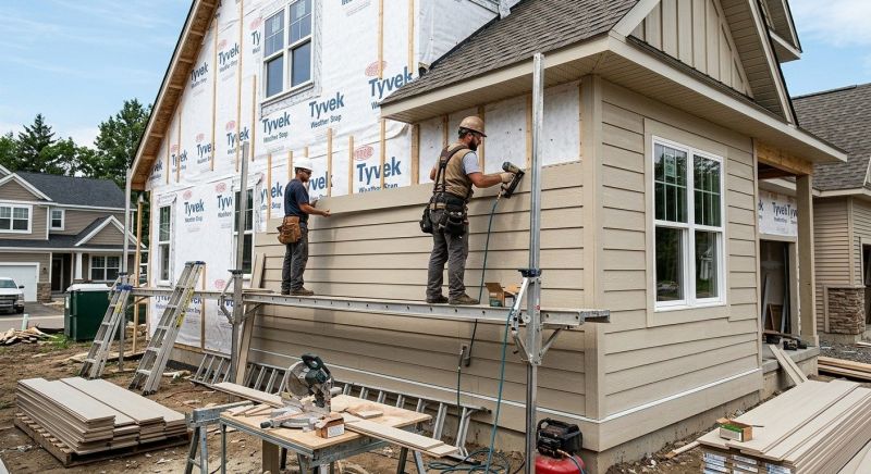 Fiber Siding Installation in West Suffield, CT