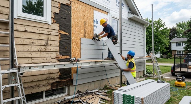 Fiber Siding Installation in Windsor, CT