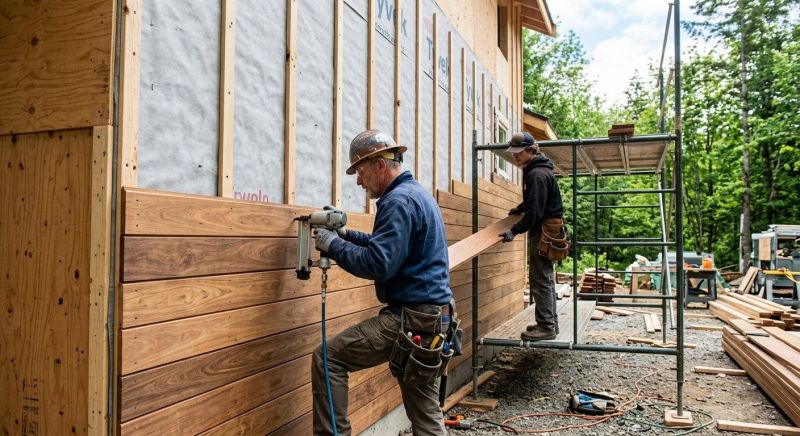 Hardwood Siding Installation in Litchfield County, CT