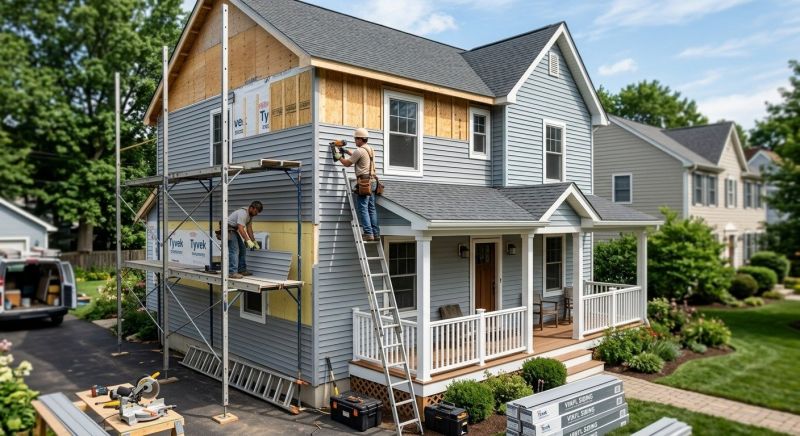 House Siding Installation in Plainville, CT