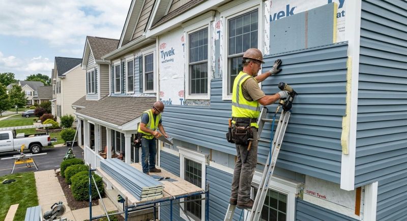 Insulated Siding Installation in Northfield, CT