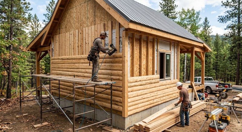 Log Siding Installation in Bloomfield, CT