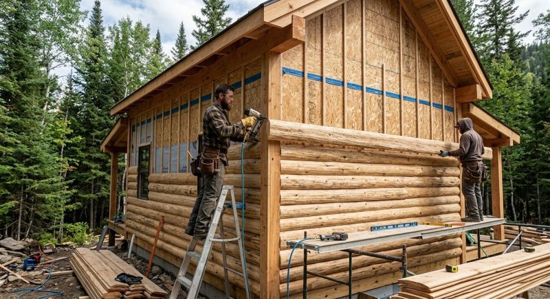 Log Siding Installation in Waterbury, CT