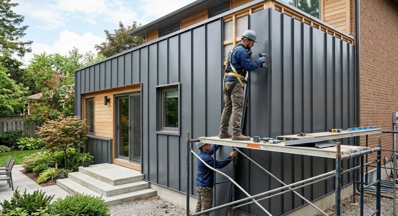 Metal Siding Installation in Plymouth, CT