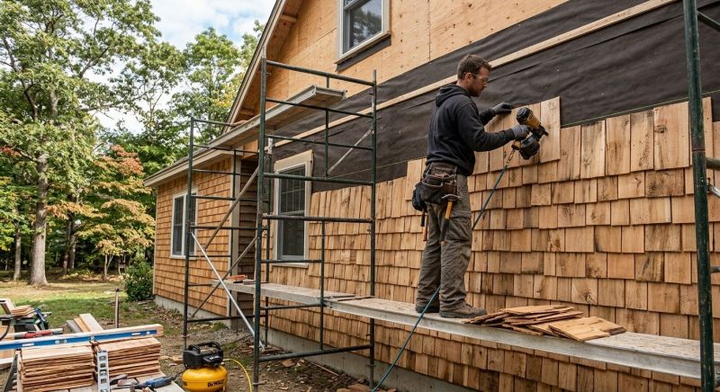 Shake Siding Installation in Southington, CT