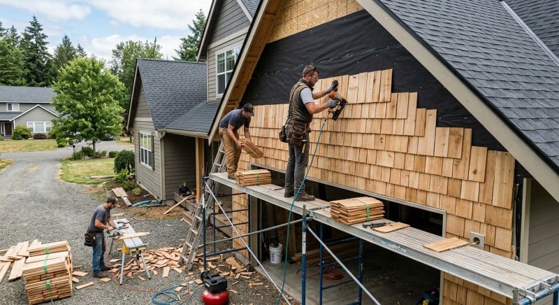 Shake Siding Installation in Terryville, CT