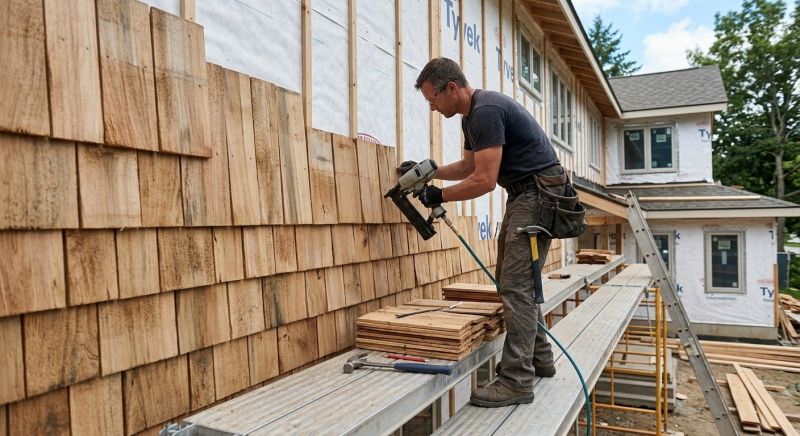 Shake Siding Installation in Weatogue, CT