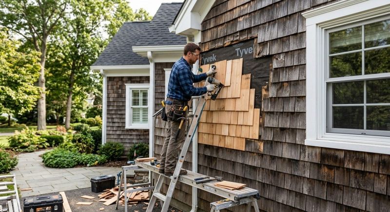 Shake Siding Repair in East Hartland, CT
