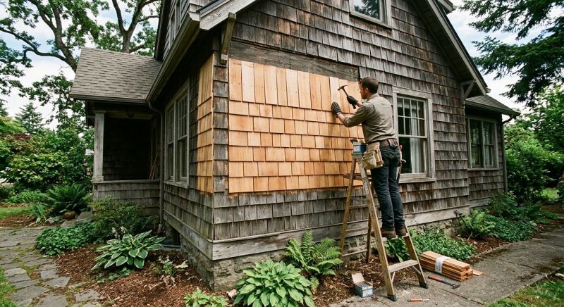 Shake Siding Repair in Farmington, CT