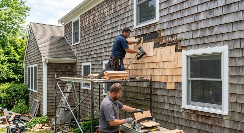 Shake Siding Repair in Lakeville, CT