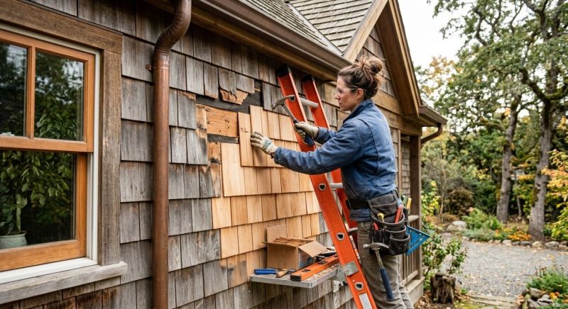 Shake Siding Repair in Salisbury, CT