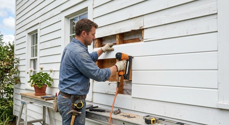 Shiplap Siding Repair in Goshen, CT