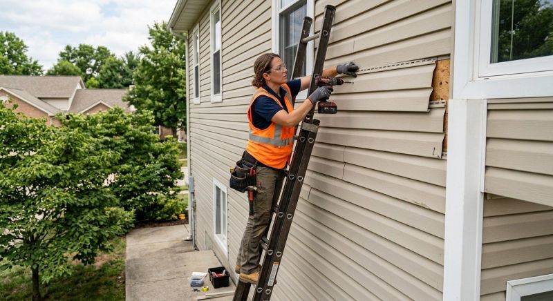 Siding Reattachment in Litchfield County, CT