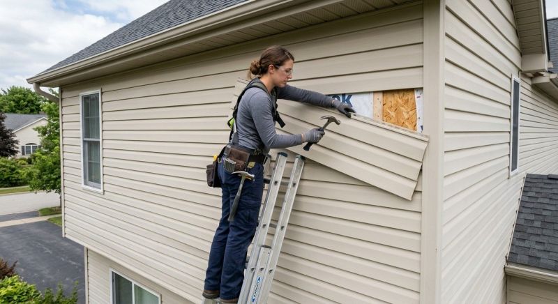Siding Reattachment in Litchfield County, CT