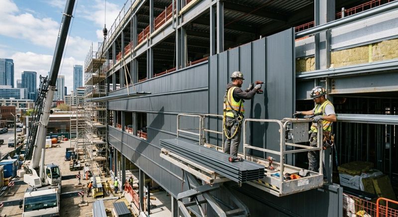 Steel Cladding Installation in Litchfield County, CT