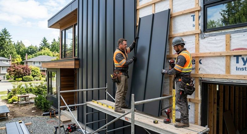 Steel Cladding Installation in Litchfield County, CT