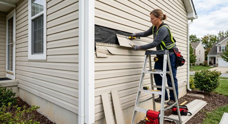 Vinyl Siding Repair in Middlebury, CT