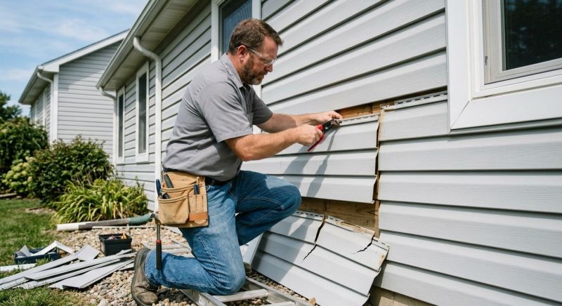 Vinyl Siding Repair in Northfield, CT