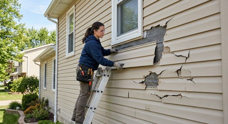 Vinyl Siding Repair in Sheffield, MA